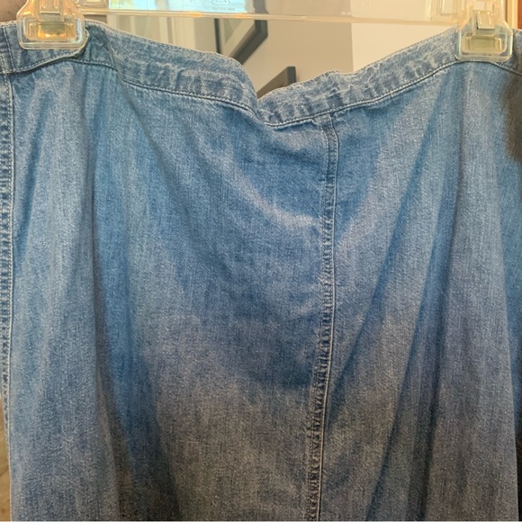 Jones New York denim jeans skirt, size 14W - Picture 4 of 7
